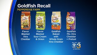 Pepperidge Farm Recalling 4 Varieties Of Goldfish Crackers Due To Possible Presence Of Salmonella